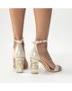 Freya Rose Freya Rose Women's Rozu Ankle Strap Pearl Heel Sandal - 6