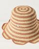 Freya Scalloped Stripe Bucket Hat - 3