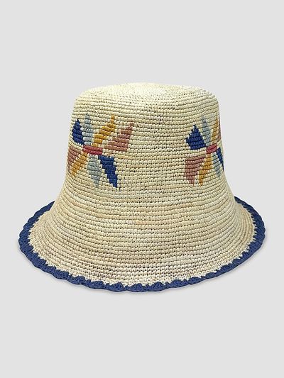 Freya Women's Galaxy Straw Bucket Hat
