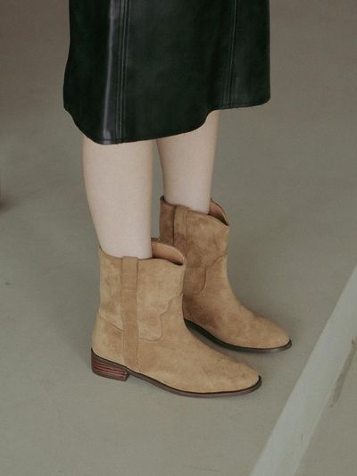 fri fla ljh7085 western ankle boots _ 4colors