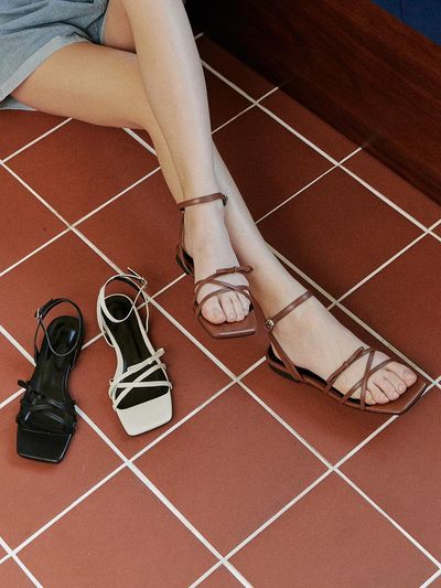 fri fla Petit Ribbon Sandal