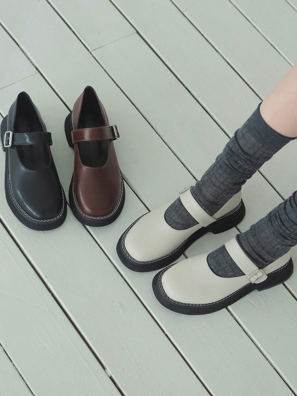 fri fla Platform Mary Jane_3 Colors