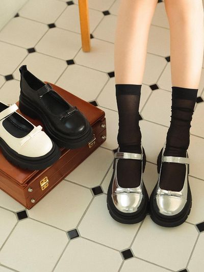 fri fla Platform Velcro Mary Jane Loafer (3 Colors)