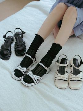 fri fla Ribbon Strap Sandal
