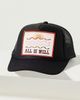 Friday Feelin All Is Well Trucker Hat - 1