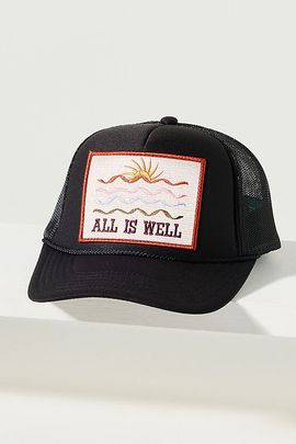 Friday Feelin All Is Well Trucker Hat