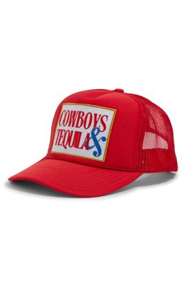 Friday Feelin’ Friday Feelin’ Cowboys & Tequila Patch Trucker Hat