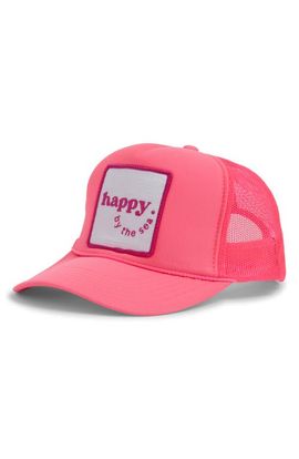 Friday Feelin’ Friday Feelin’ Happy by the Sea Patch Trucker Hat