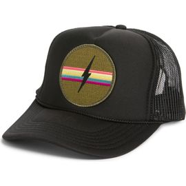 Friday Feelin’ Friday Feelin’ Lightening Bolt Patch Trucker Hat