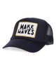 Friday Feelin’ Friday Feelin’ Make Waves Patch Trucker Hat - 1