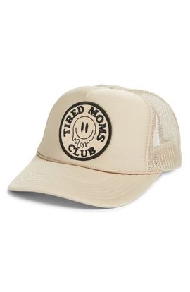 Friday Feelin’ Friday Feelin’ Tired Moms Club Patch Trucker Hat