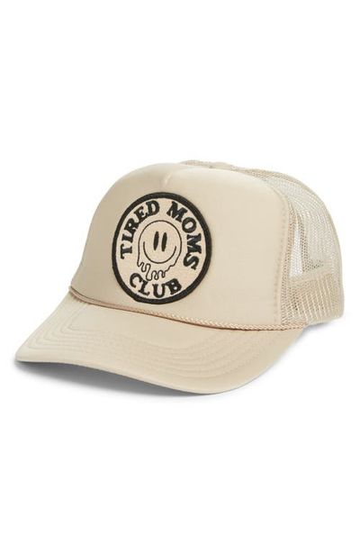 Friday Feelin’ Friday Feelin’ Tired Moms Club Patch Trucker Hat