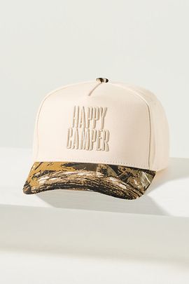 Friday Feelin Happy Camper Trucker Hat