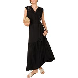 Friends Like These Friends Like These Broderie Jersey Maxi Dress