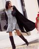 Friends Like These Friends Like These Check Long Sleeve Bouclé Minidress - 4