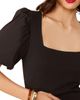 Friends Like These Friends Like These Mixed Media Puff Sleeve Top - 3