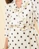 Friends Like These Friends Like These Polka Dot Ruffle Tie Belt Minidress - 3
