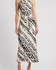 Friends Like These Friends Like These Sleeveless Satin Maxi Dress - 1