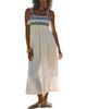 Friends Like These Friends Like These Tie Strap Crochet Maxi Dress - 1