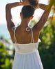 Friends Like These Friends Like These Tie Strap Crochet Maxi Dress - 4