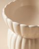 Fringe Studio White Raised Pet Feeder - 4