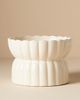 Fringe Studio White Raised Pet Feeder - 5