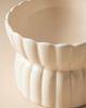 Fringe Studio White Raised Pet Feeder - 6