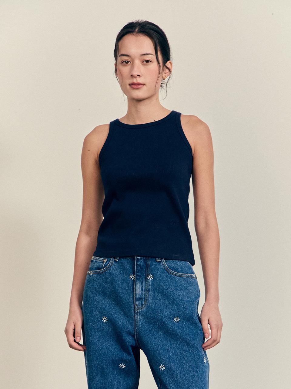 FRITUR Basic Cotton Sleeveless Tank [3Color] (F251TS03)