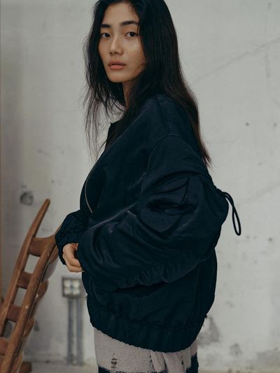 FRITUR MA-1 Bomber Jacket Black_F243JP01