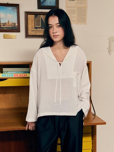 FRITUR Sailor Linen Blouse (F251BL03)