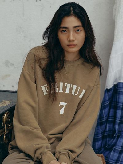FRITUR Unisex Pigment Sweatshirt 2 Color_F243MT01