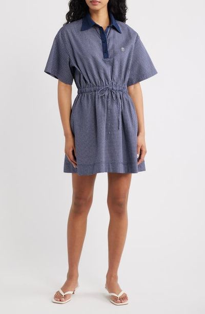 FRNCH FRNCH Aeeurra Checkered Cotton Minidress