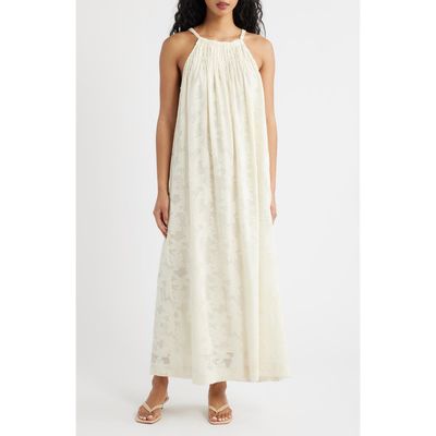 FRNCH FRNCH Merope Cotton Blend Maxi Dress