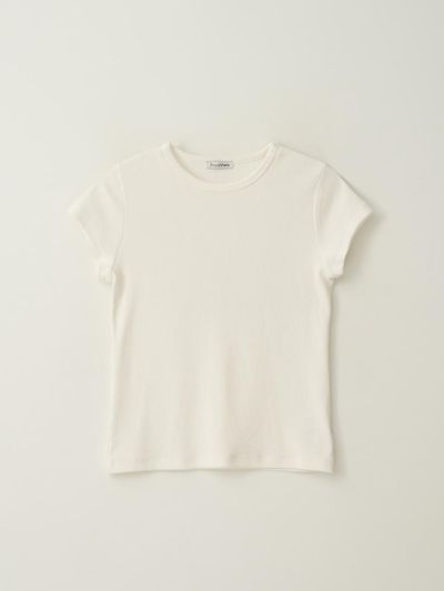 fromwhere Basic Crew Neck T-Shirt