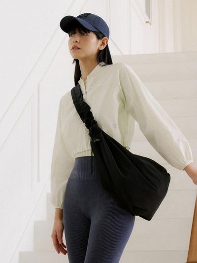 FRONT2LINE Shoulder Shirring Strap Bag