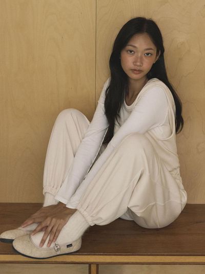 FRONT2LINE Softie Back Slit Yoga Jumpsuit
