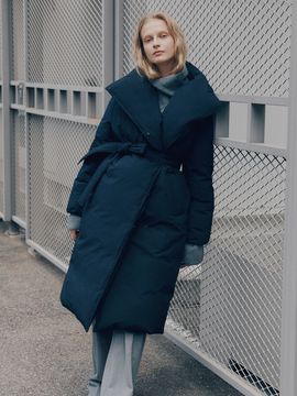 FRONTROW [City Outdoor] Responsible High Neck Padding Coat