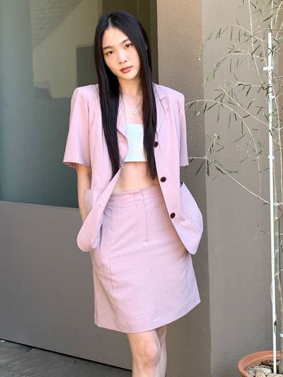 FRONTROW [Easy] A-line Mini Skirt_2color
