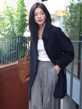FRONTROW Handmade Sailor Half Coat