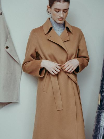 FRONTROW [Premium] Cashmere-blend Handmade Coat