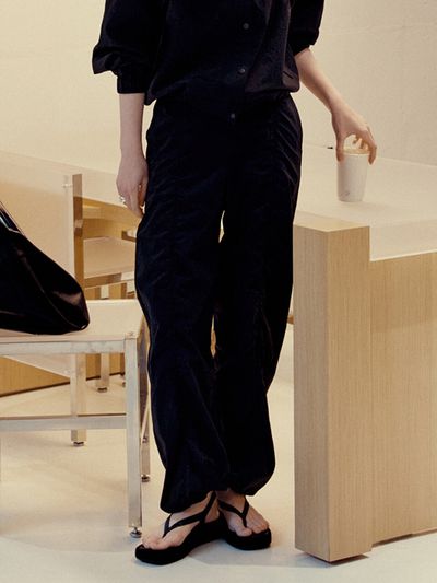 FRONTROW Shirring Jogger Pants_2 Colors