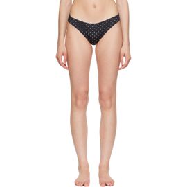 Fruity Booty Fruity Booty Black Celine Polka Bikini Bottom