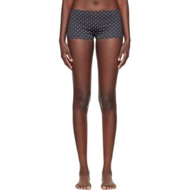 Fruity Booty Fruity Booty Black Celine Polka Swim Shorts