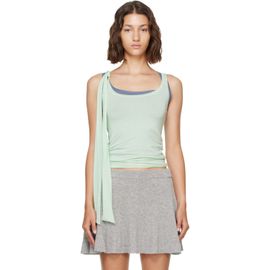 Fruity Booty Fruity Booty Blue & Green Uva Layer Tank Top Set