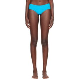 Fruity Booty Fruity Booty Blue Seersucker Bikini Bottom