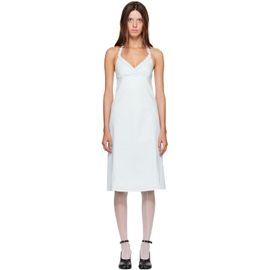 Fruity Booty Fruity Booty Blue Sky Halter Midi Dress
