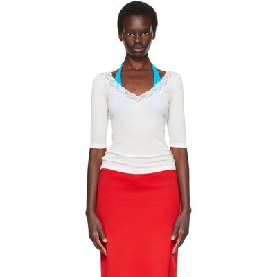 Fruity Booty Fruity Booty Off-White Intimo 3/4 Sleeve T-shirt