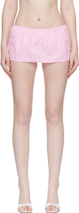 Fruity Booty Fruity Booty Pink Stripe Bloomer Skort