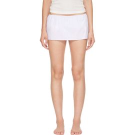 Fruity Booty Fruity Booty White & Purple Gretel Bloomer Miniskirt