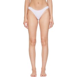 Fruity Booty Fruity Booty White & Purple Gretel Thong